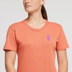 COTOPAXI Women's Happy Day Organic Short-Sleeve Tee -Nicestyle Shop 2088336 802 alt5