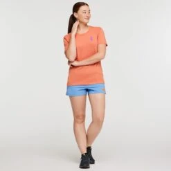 COTOPAXI Women's Happy Day Organic Short-Sleeve Tee -Nicestyle Shop 2088336 802 alt6