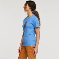 COTOPAXI Women's Altitude Llama Organic Short-Sleeve Tee -Nicestyle Shop 2088338 405 alt4