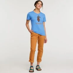 COTOPAXI Women's Altitude Llama Organic Short-Sleeve Tee -Nicestyle Shop 2088338 405 alt6