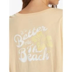 ROXY Juniors' Better Beach Short-Sleeve Tee -Nicestyle Shop 2089409 103 alt4