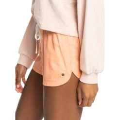 ROXY Juniors' New Impossible Love Elastic Waist Shorts -Nicestyle Shop 2089417 802 alt2