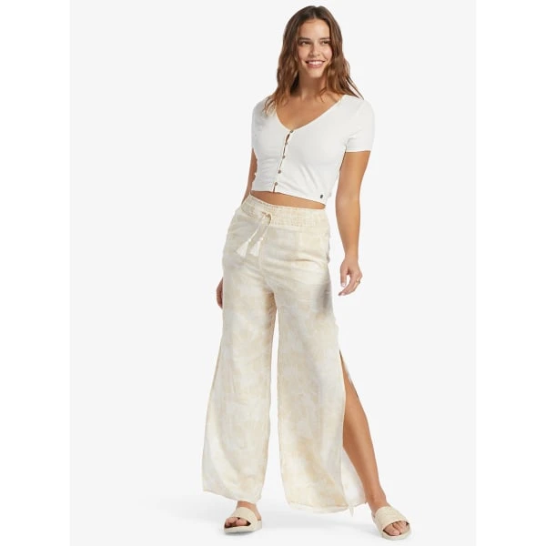 ROXY Juniors' Tropical Rhythm Beachy Pants 6 ROXY Juniors' Tropical Rhythm Beachy Pants - Image 6