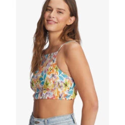 ROXY Juniors' Live Free Strappy Tank -Nicestyle Shop 2089428 407 alt3