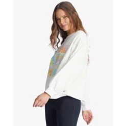 ROXY Juniors' Morning Hike Sweatshirt 8 ROXY Juniors' Morning Hike Sweatshirt -Nicestyle Shop 2089430 101 alt2