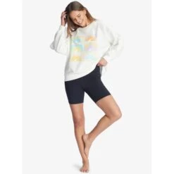 ROXY Juniors' Morning Hike Sweatshirt 11 ROXY Juniors' Morning Hike Sweatshirt -Nicestyle Shop 2089430 101 alt5