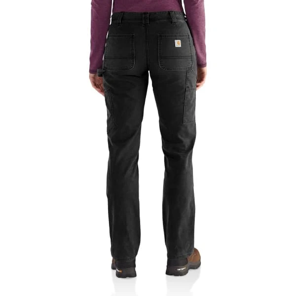 CARHARTT Women's 102323 Rugged Flex Loose Fit Canvas Double-Front Work Pant 4 CARHARTT Women's 102323 Rugged Flex Loose Fit Canvas Double-Front Work Pant - Image 4
