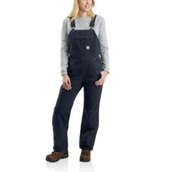 CARHARTT Women's 104049 Relaxed Fit Washed Duck Insulated Bib Overall 5 CARHARTT Women's 104049 Relaxed Fit Washed Duck Insulated Bib Overall -Nicestyle Shop 2089842 462 alt2